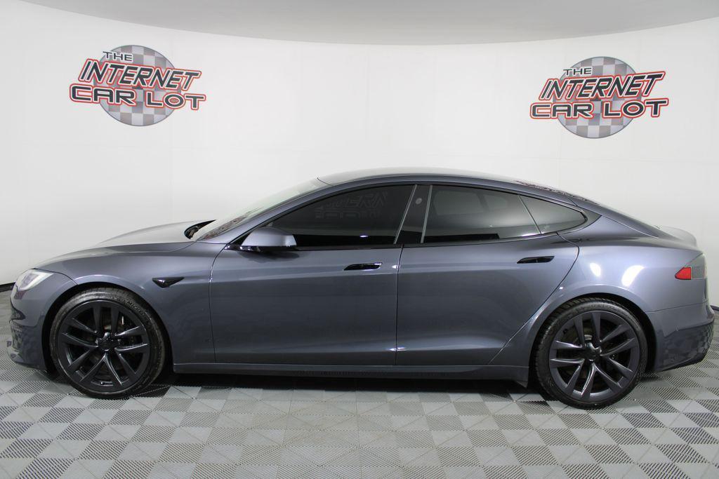 used 2021 Tesla Model S car, priced at $49,995