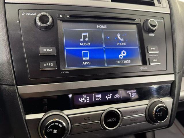 used 2016 Subaru Legacy car, priced at $12,495