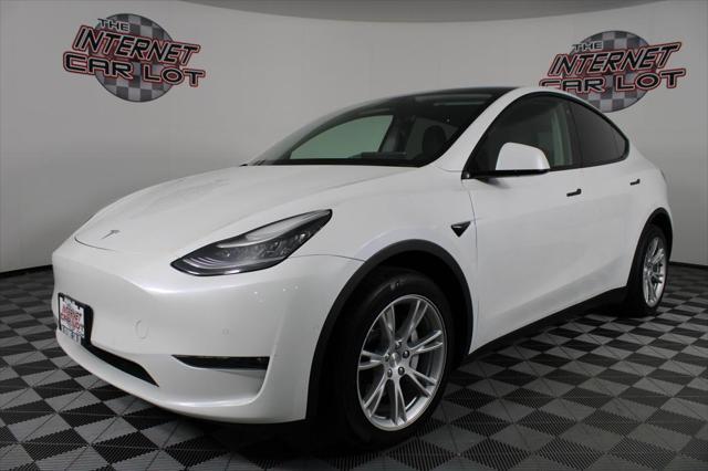 used 2020 Tesla Model Y car, priced at $26,989