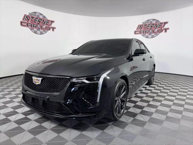 used 2025 Cadillac CT4-V car, priced at $50,995
