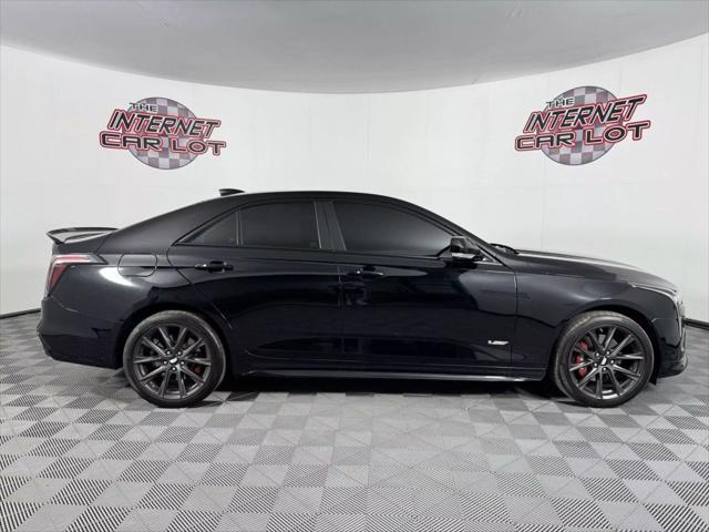 used 2025 Cadillac CT4-V car, priced at $50,995