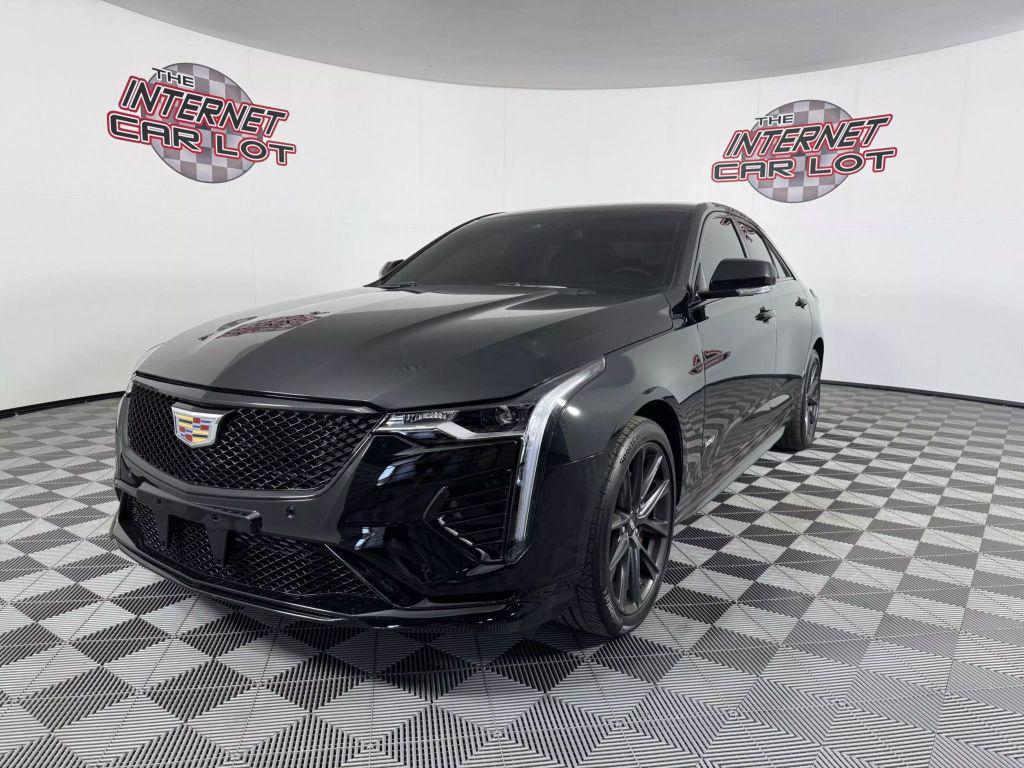 used 2025 Cadillac CT4-V car, priced at $47,858