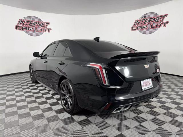 used 2025 Cadillac CT4-V car, priced at $50,995