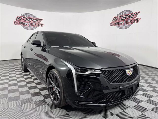 used 2025 Cadillac CT4-V car, priced at $50,995