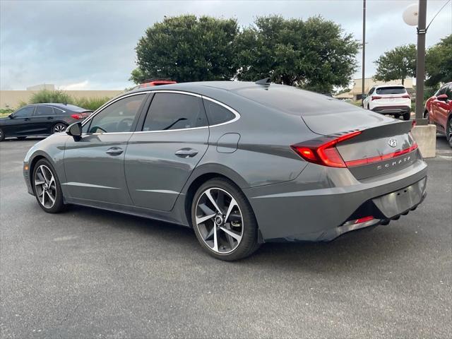 used 2021 Hyundai Sonata car, priced at $21,971