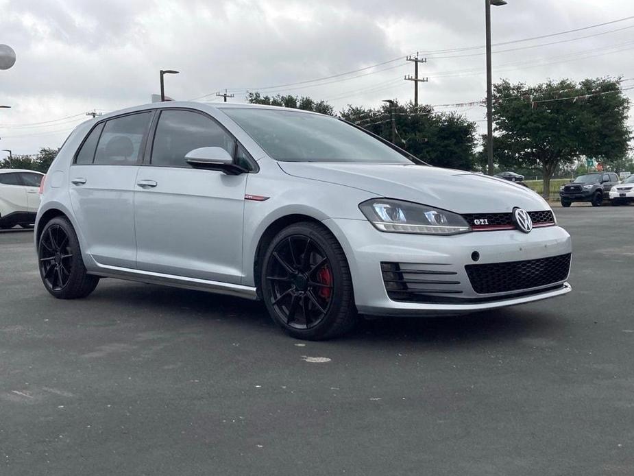 used 2017 Volkswagen Golf GTI car, priced at $18,991