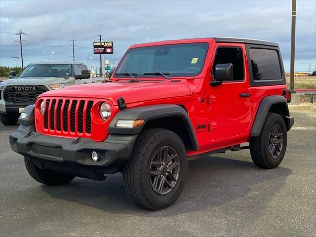 used 2024 Jeep Wrangler car, priced at $35,291