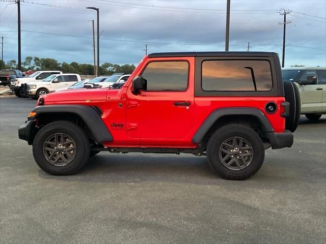 used 2024 Jeep Wrangler car, priced at $35,291