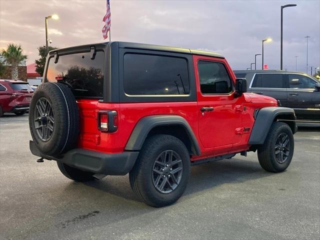 used 2024 Jeep Wrangler car, priced at $35,291