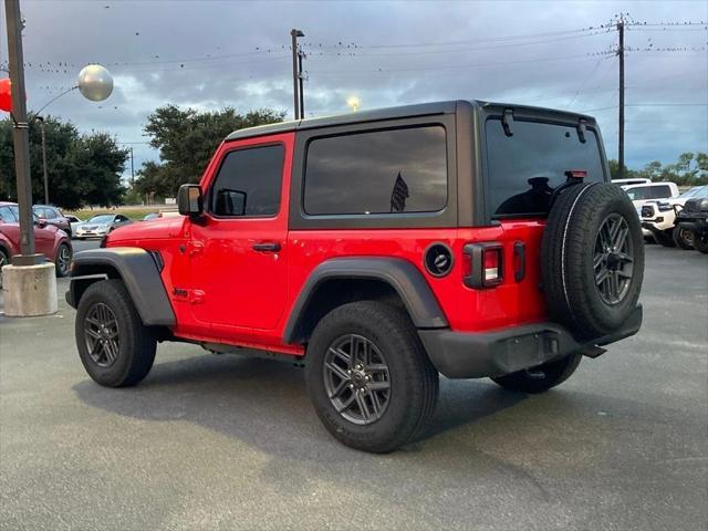 used 2024 Jeep Wrangler car, priced at $35,291