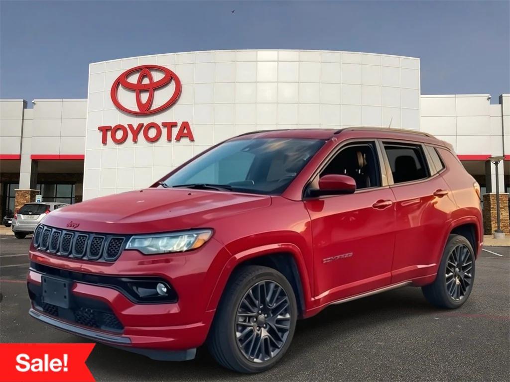 used 2023 Jeep Compass car, priced at $20,191