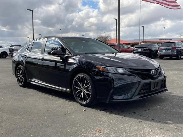 used 2022 Toyota Camry car, priced at $23,853