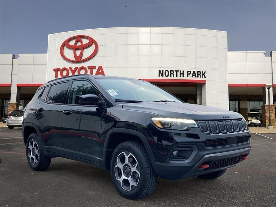 used 2022 Jeep Compass car, priced at $28,491