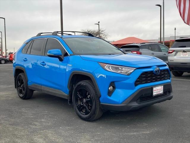 used 2021 Toyota RAV4 Hybrid car, priced at $27,263