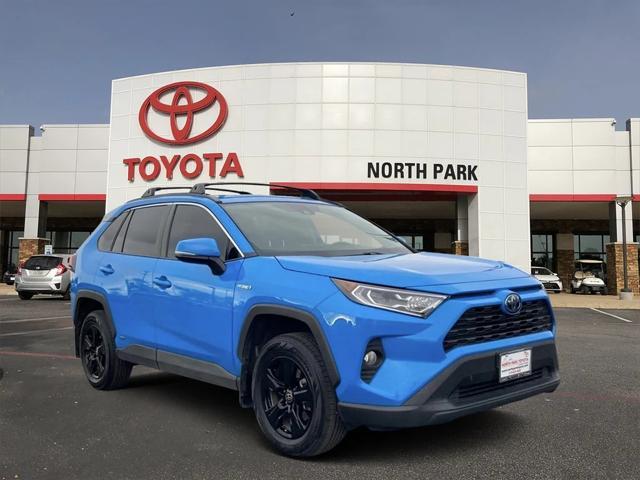 used 2021 Toyota RAV4 Hybrid car, priced at $27,263