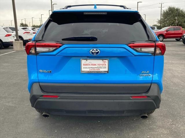 used 2021 Toyota RAV4 Hybrid car, priced at $27,263