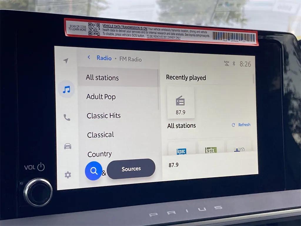 new 2026 Toyota Prius car, priced at $29,968