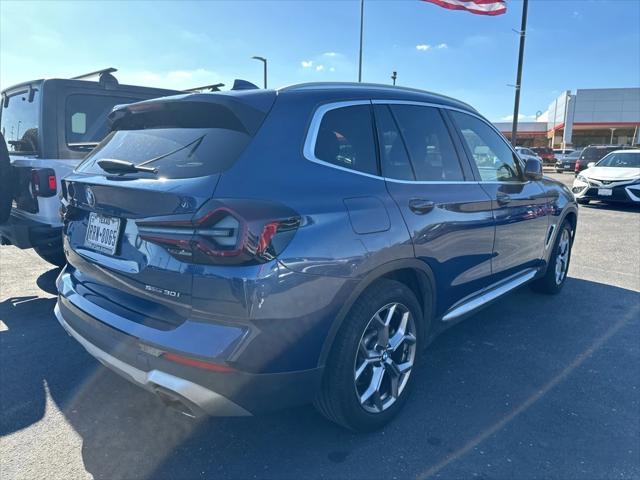 used 2022 BMW X3 car, priced at $31,465