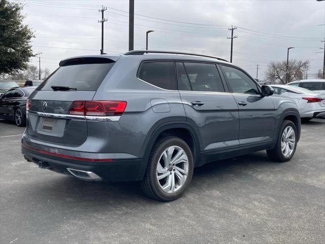 used 2021 Volkswagen Atlas car, priced at $24,471