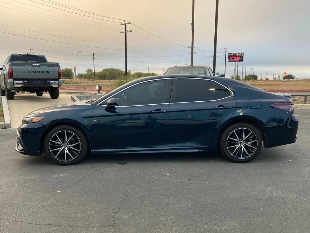 used 2021 Toyota Camry car, priced at $18,491
