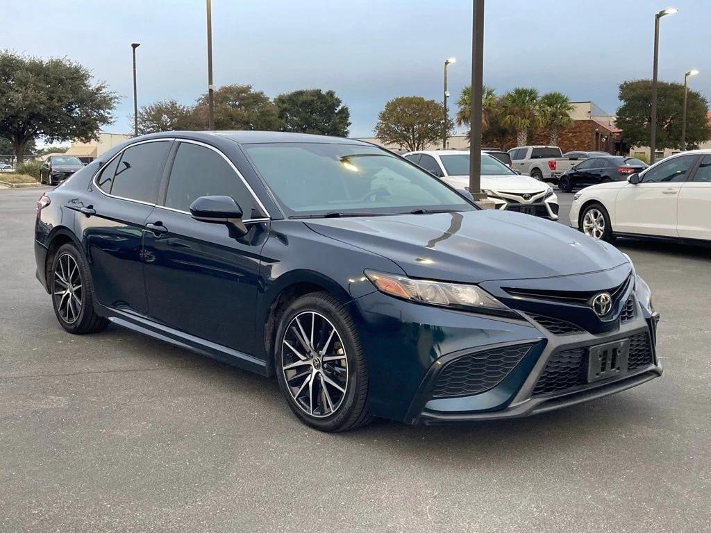 used 2021 Toyota Camry car, priced at $18,491