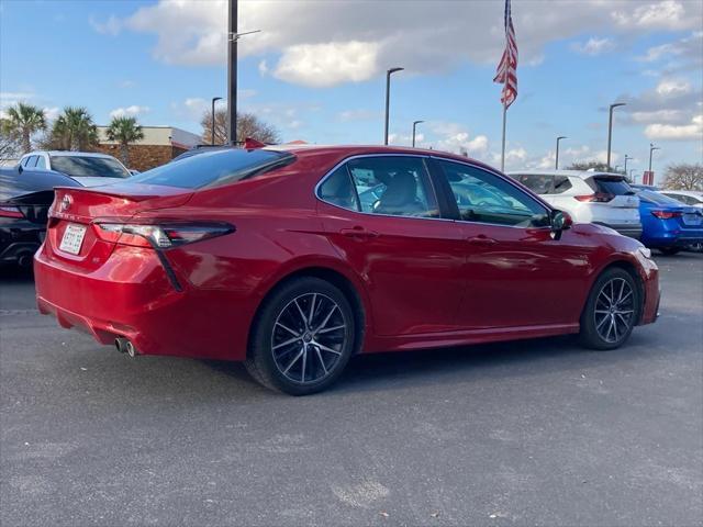 used 2021 Toyota Camry car, priced at $21,981