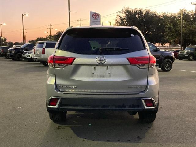 used 2019 Toyota Highlander car, priced at $27,291