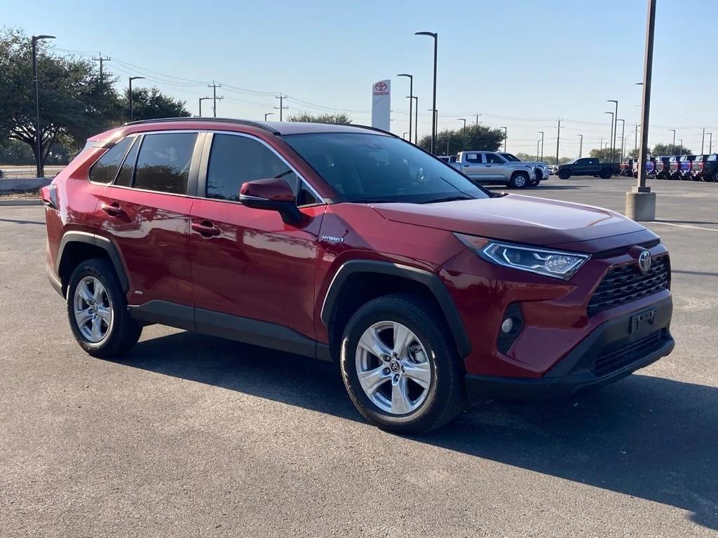 used 2021 Toyota RAV4 Hybrid car, priced at $27,951