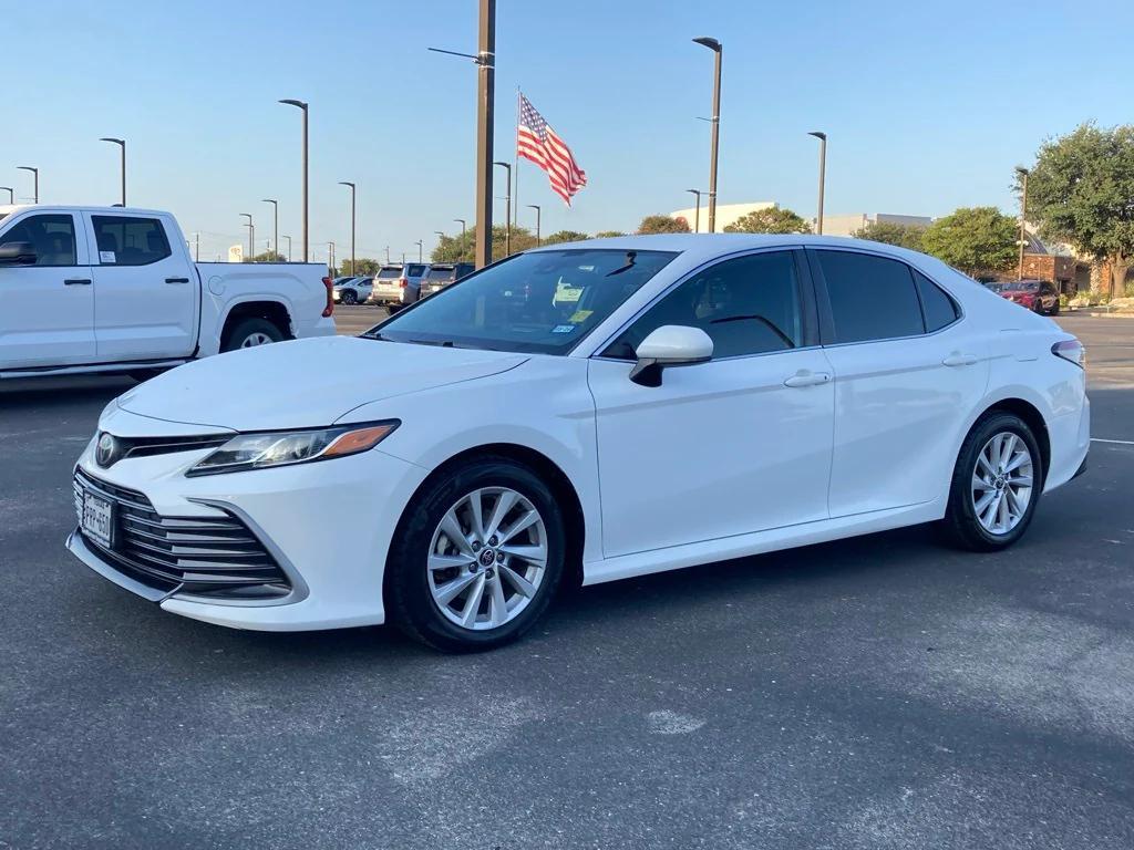 used 2021 Toyota Camry car, priced at $18,671