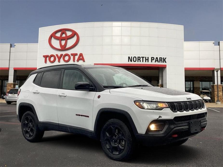 used 2023 Jeep Compass car, priced at $27,391