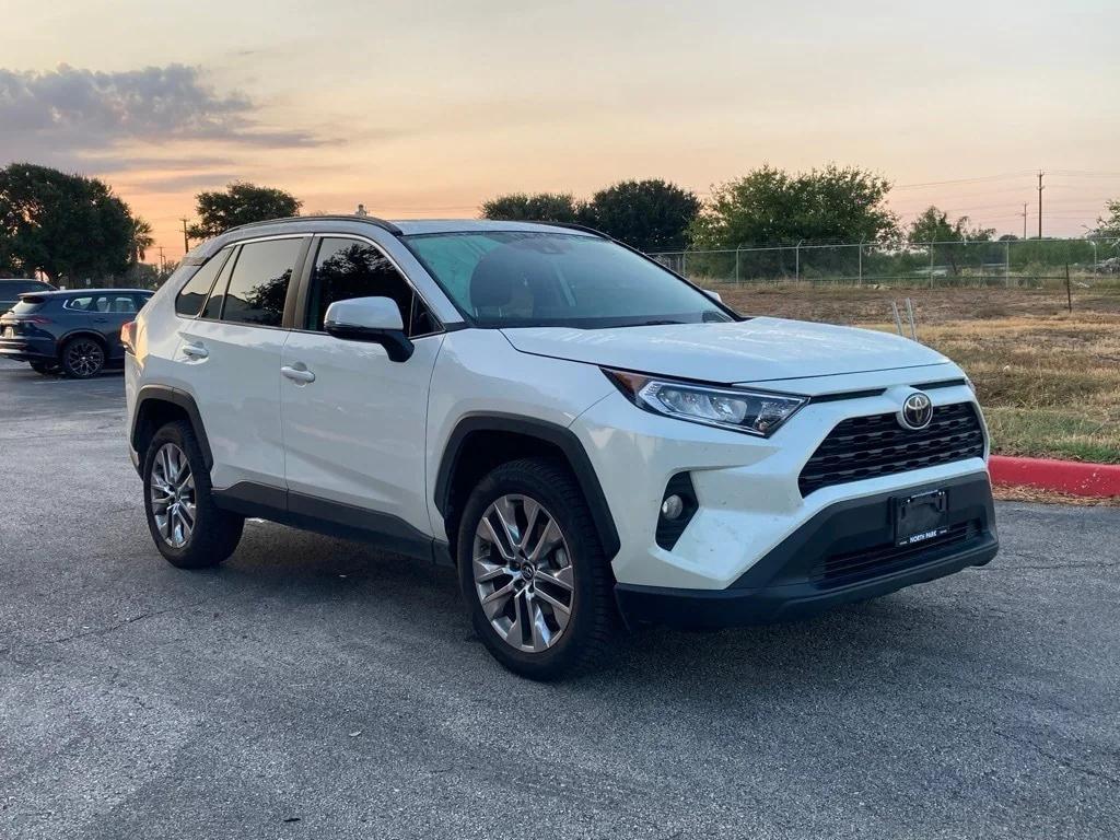 used 2021 Toyota RAV4 car, priced at $18,591