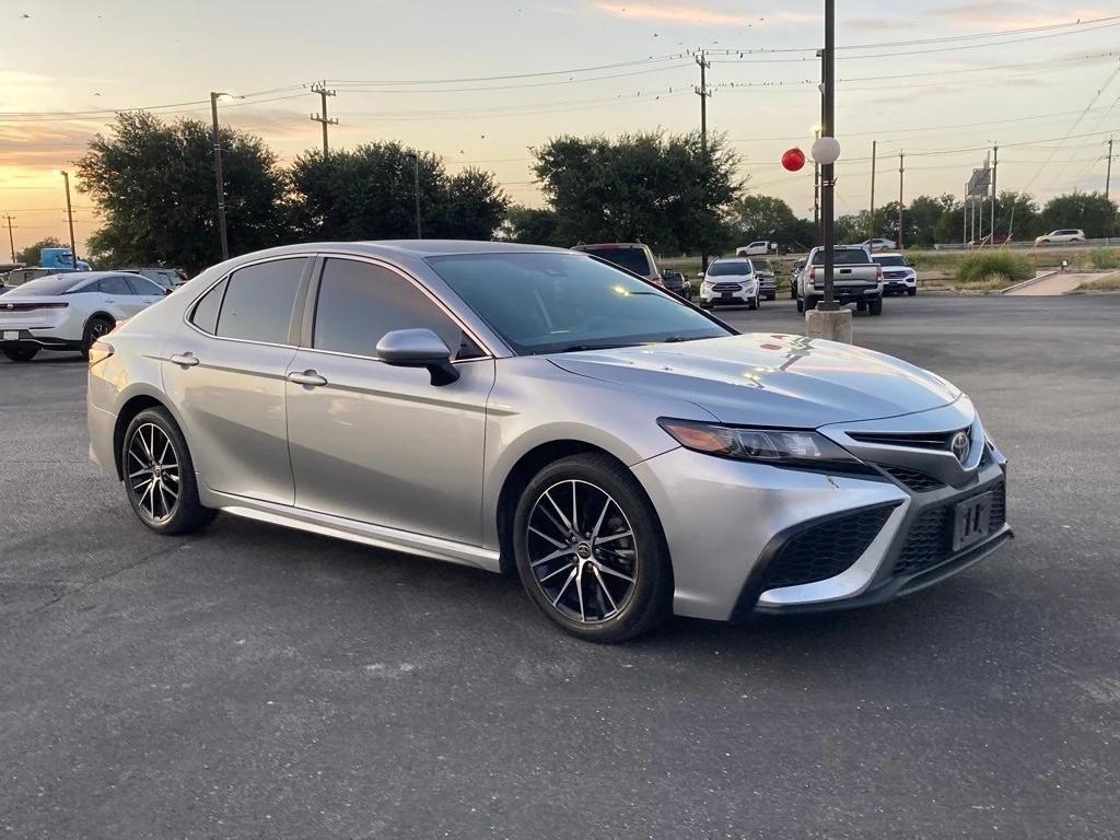 used 2021 Toyota Camry car, priced at $18,171