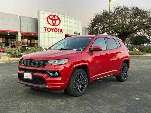 used 2023 Jeep Compass car, priced at $19,491