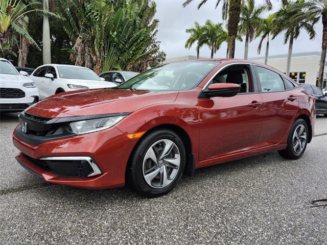 used 2021 Honda Civic car, priced at $18,560