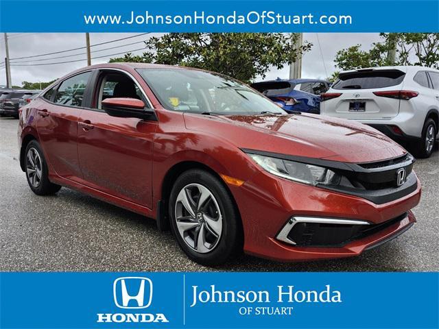 used 2021 Honda Civic car, priced at $18,560