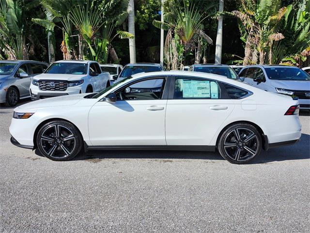 new 2025 Honda Accord Hybrid car, priced at $35,205