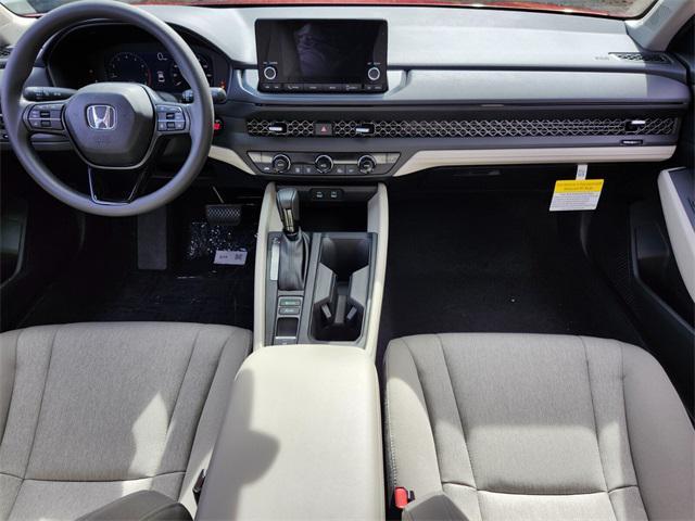 new 2025 Honda Accord car, priced at $32,165