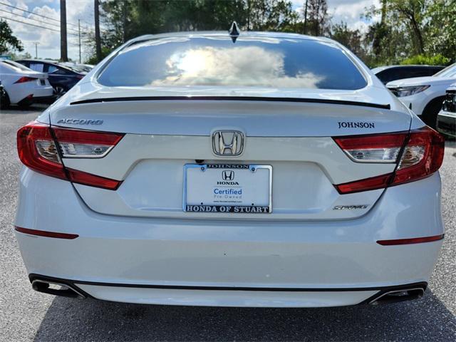 used 2022 Honda Accord car, priced at $24,278