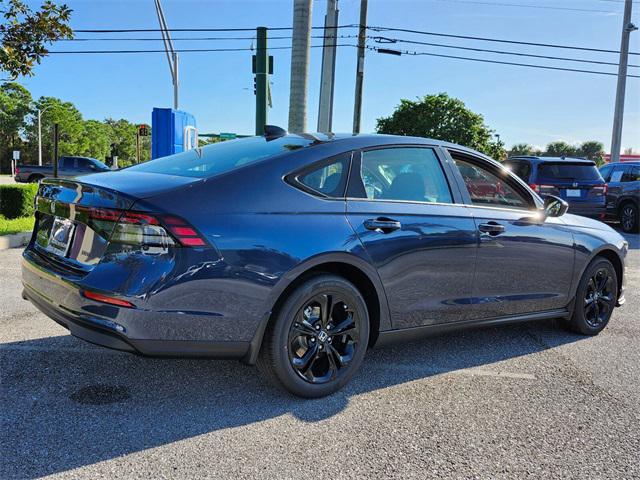 new 2025 Honda Accord car, priced at $31,655