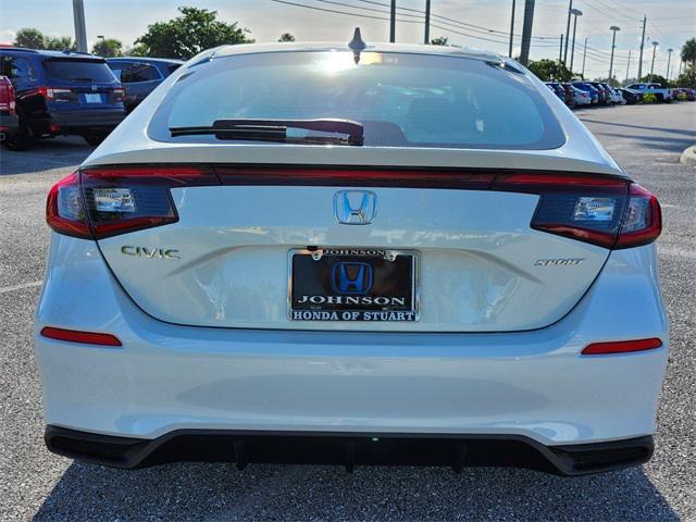 new 2025 Honda Civic car, priced at $29,055