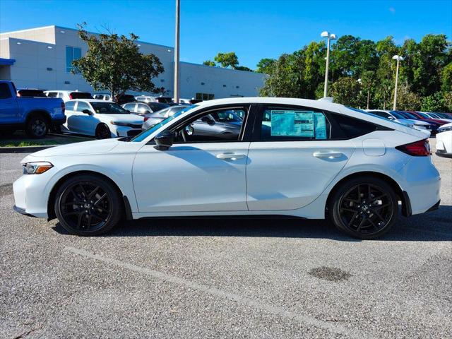 new 2025 Honda Civic car, priced at $29,055