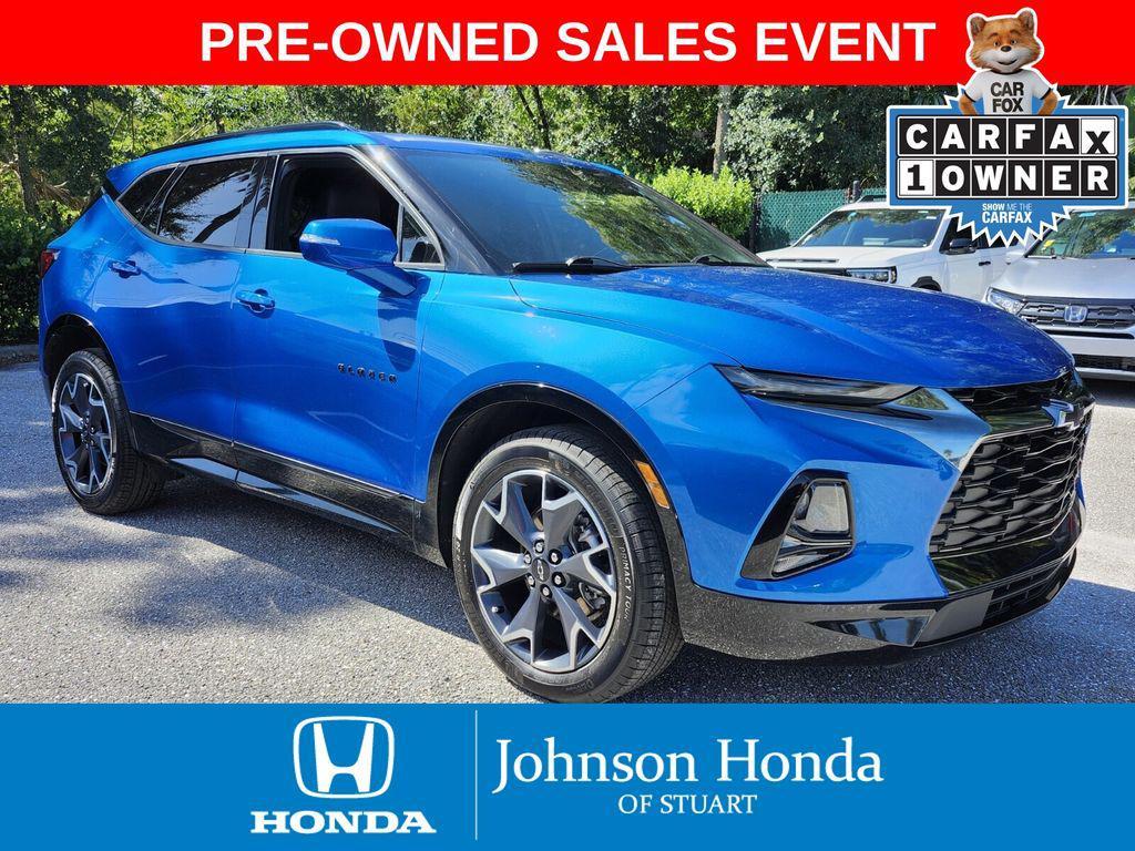 used 2021 Chevrolet Blazer car, priced at $25,156