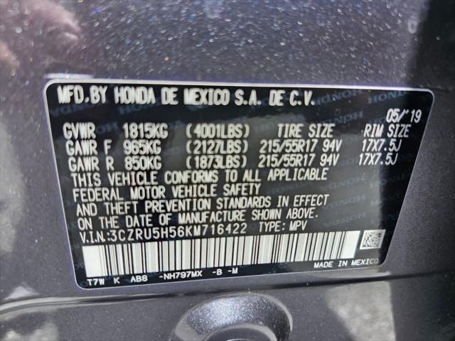 used 2019 Honda HR-V car, priced at $18,577