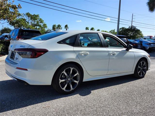 new 2025 Honda Civic Hybrid car, priced at $33,555