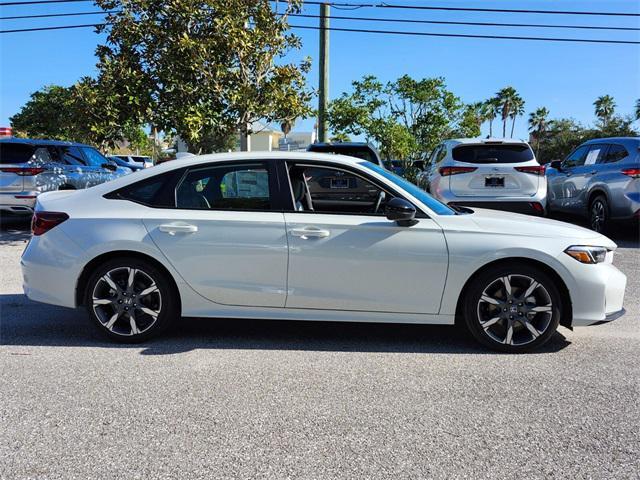 new 2025 Honda Civic Hybrid car, priced at $33,555