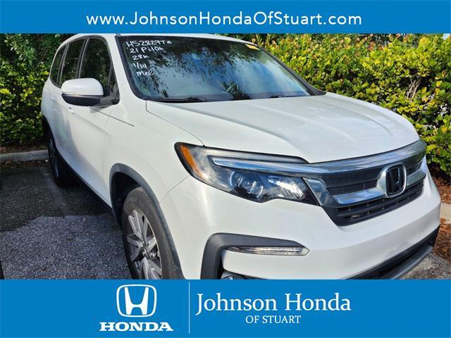 used 2021 Honda Pilot car, priced at $27,998