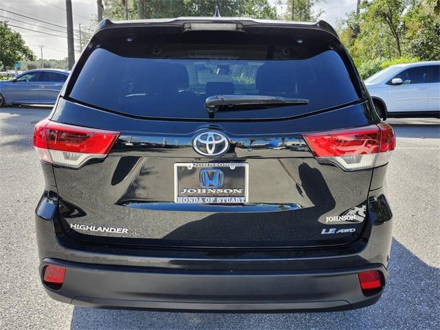 used 2017 Toyota Highlander car, priced at $19,498