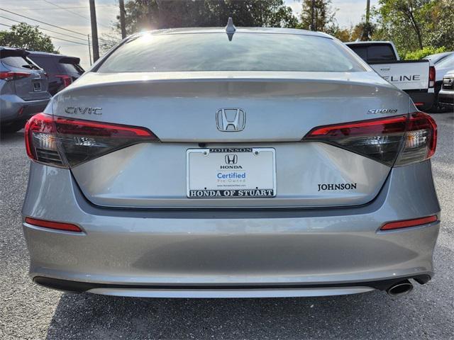 used 2022 Honda Civic car, priced at $23,998