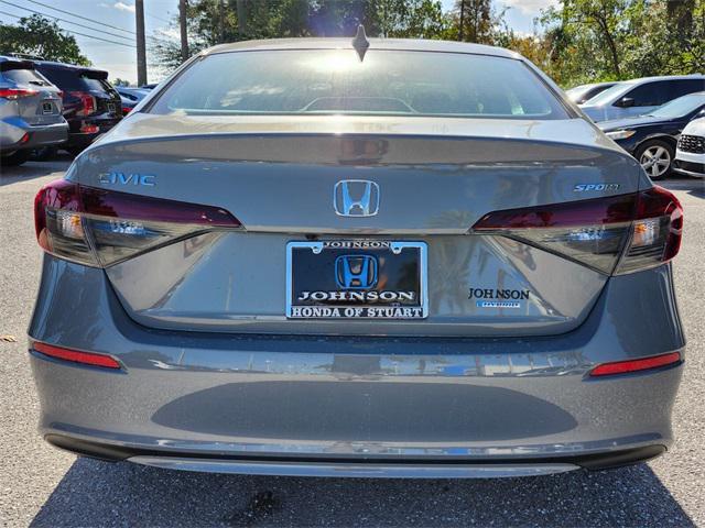 new 2025 Honda Civic Hybrid car, priced at $30,555