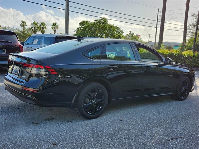 new 2025 Honda Accord car, priced at $31,655